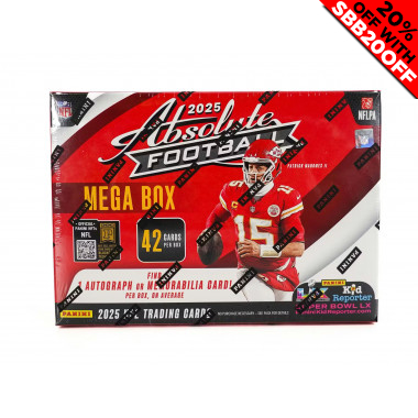 2025 Panini Absolute Football HOBBY Mega Box (Choose Team - 5-Box Break #1) Football